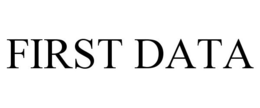 FIRST DATA trademark