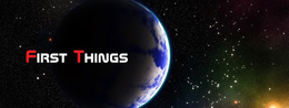 FIRST THINGS trademark