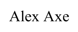 ALEX AXE trademark