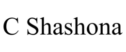 C SHASHONA trademark