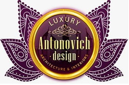 LUXURY ANTONOVICH · DESIGN ·  ARCHITECTURE & INTERIORS trademark