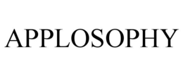 APPLOSOPHY trademark