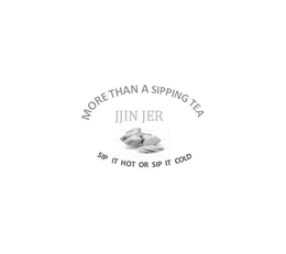 MORE THAN A SIPPING TEA SIP IT HOT OR SIP IT COLD JJIN JER trademark