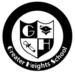 G H GREATER HEIGHTS SCHOOL trademark