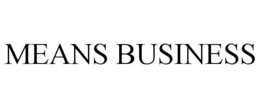 MEANS BUSINESS trademark