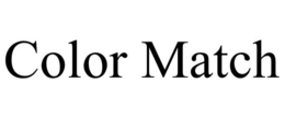 COLOR MATCH trademark