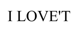 I LOVE'T trademark
