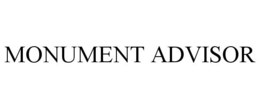 MONUMENT ADVISOR trademark