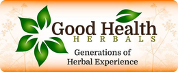 LEAF GRAPHICS GOOD HEALH HERBALS ORANGECOLOR GENERATIONS OF HERBAL EXPERIENCE trademark