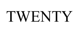 TWENTY trademark