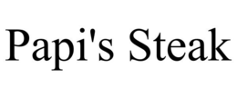PAPI'S STEAK trademark