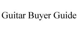 GUITAR BUYER GUIDE trademark