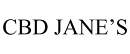 CBD JANE'S trademark