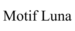 MOTIF LUNA trademark