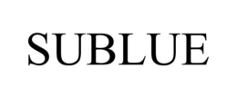 SUBLUE trademark