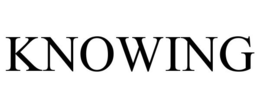 KNOWING trademark