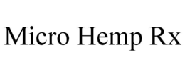 MICRO HEMP RX trademark