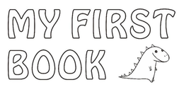 MY FIRST BOOK trademark