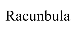RACUNBULA trademark