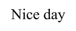 NICE DAY trademark