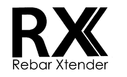 RX REBAR XTENDER trademark