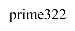 PRIME322 trademark