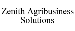 ZENITH AGRIBUSINESS SOLUTIONS trademark