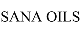 SANA OILS trademark