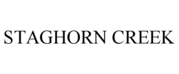 STAGHORN CREEK trademark