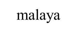 MALAYA trademark