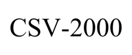CSV-2000 trademark