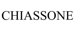 CHIASSONE trademark
