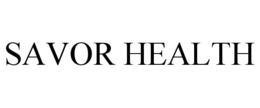 SAVOR HEALTH trademark