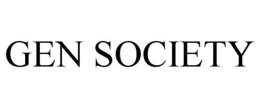GEN SOCIETY trademark