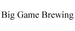 BIG GAME BREWING trademark