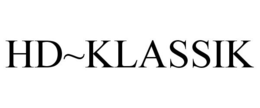 HD~KLASSIK trademark
