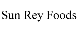 SUN REY FOODS trademark