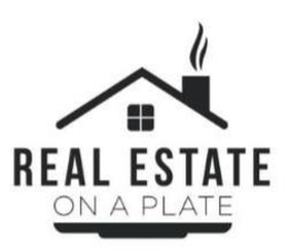 REAL ESTATE ON A PLATE trademark