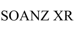 SOANZ XR trademark