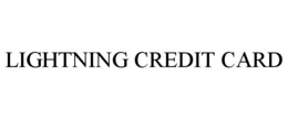LIGHTNING CREDIT CARD trademark