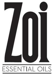 ZOI ESSENTIAL OILS trademark