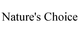 NATURE'S CHOICE trademark