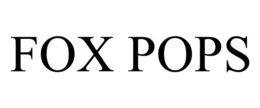 FOX POPS trademark