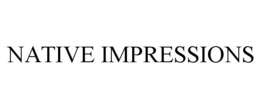 NATIVE IMPRESSIONS trademark
