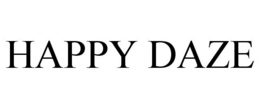 HAPPY DAZE trademark