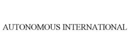 AUTONOMOUS INTERNATIONAL trademark