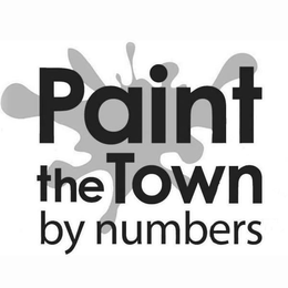 PAINT THE TOWN BY NUMBERS trademark