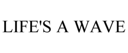 LIFE'S A WAVE trademark
