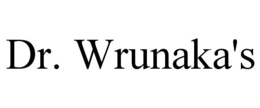 DR. WRUNAKA'S trademark