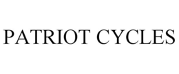 PATRIOT CYCLES trademark
